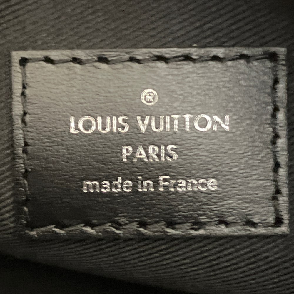 Louis Vuitton Side Trunk Mm Black Monogram Eclipse Leather Shoulder Bag - 12