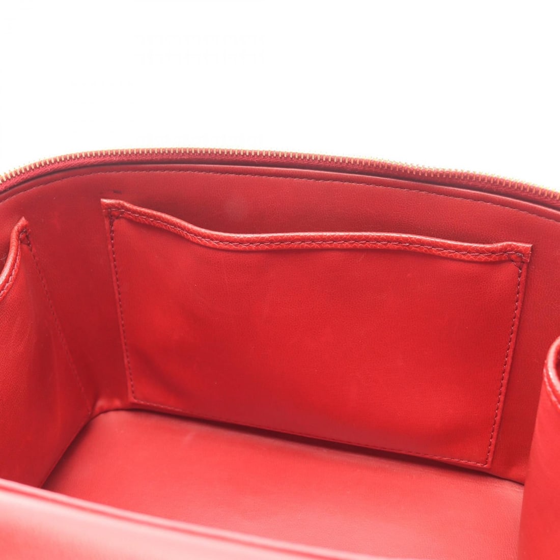 Chanel Red Coco Mark Medium Handbag - 10