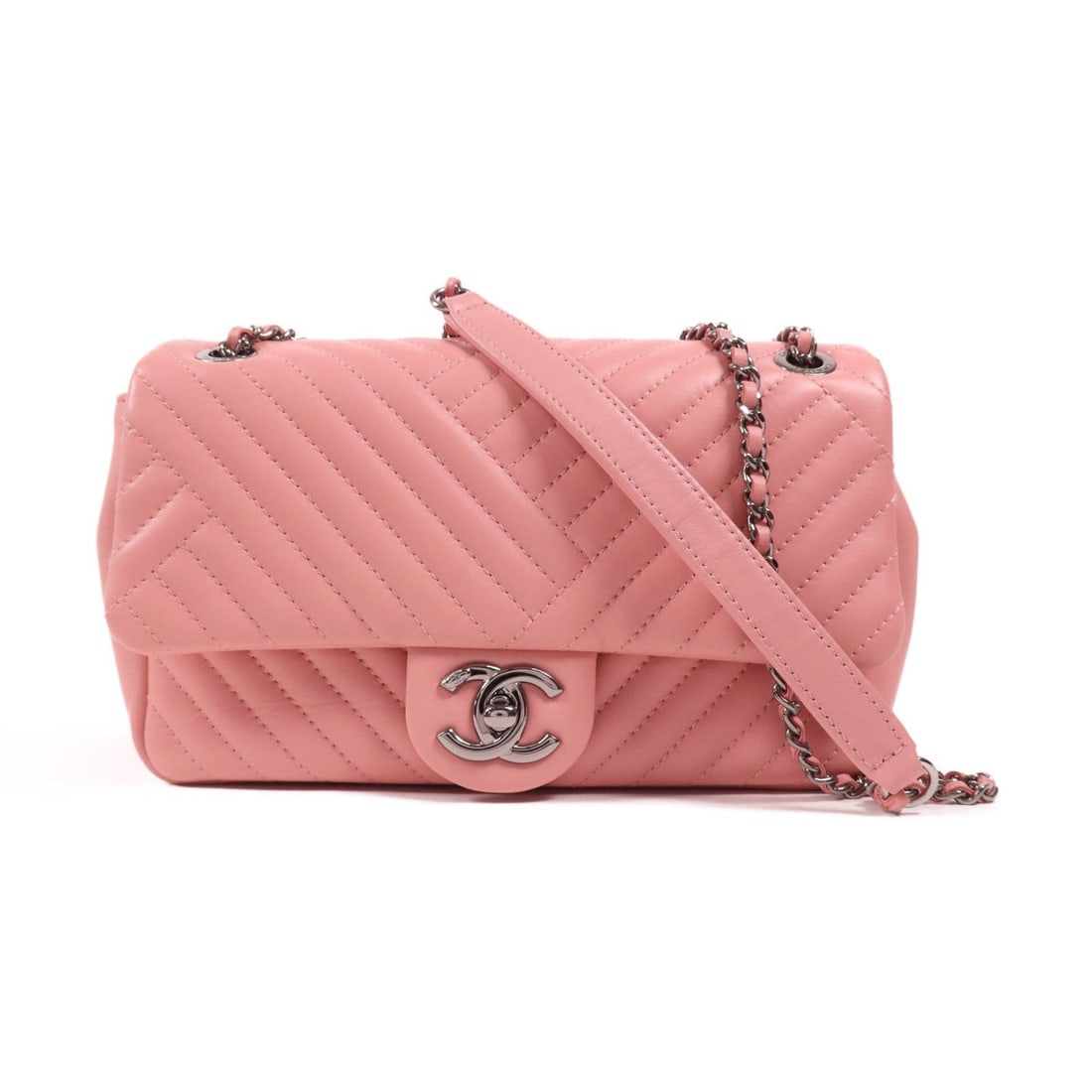 Chanel Pink Handbag (1 of 13)