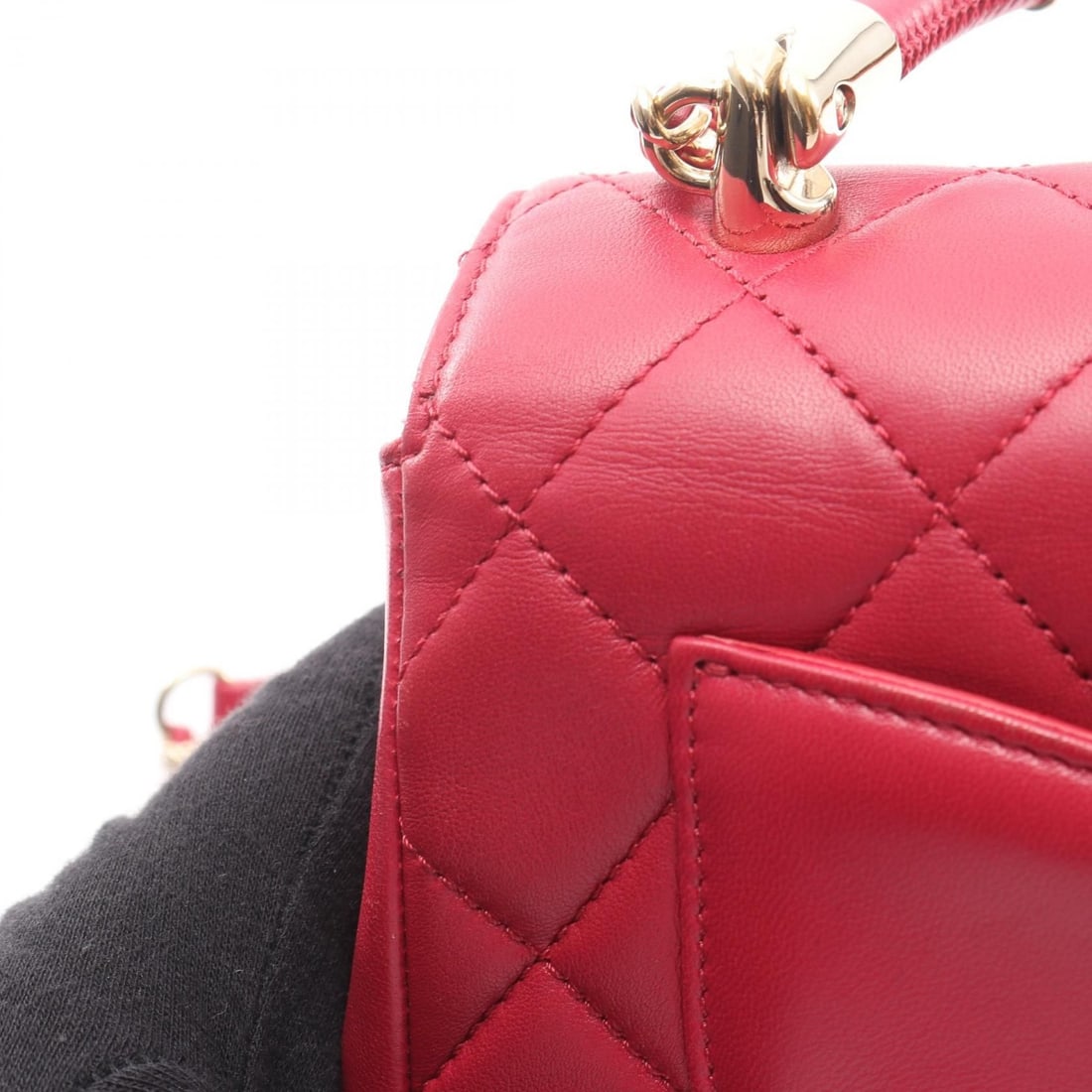 Chanel Red Handbag - 3