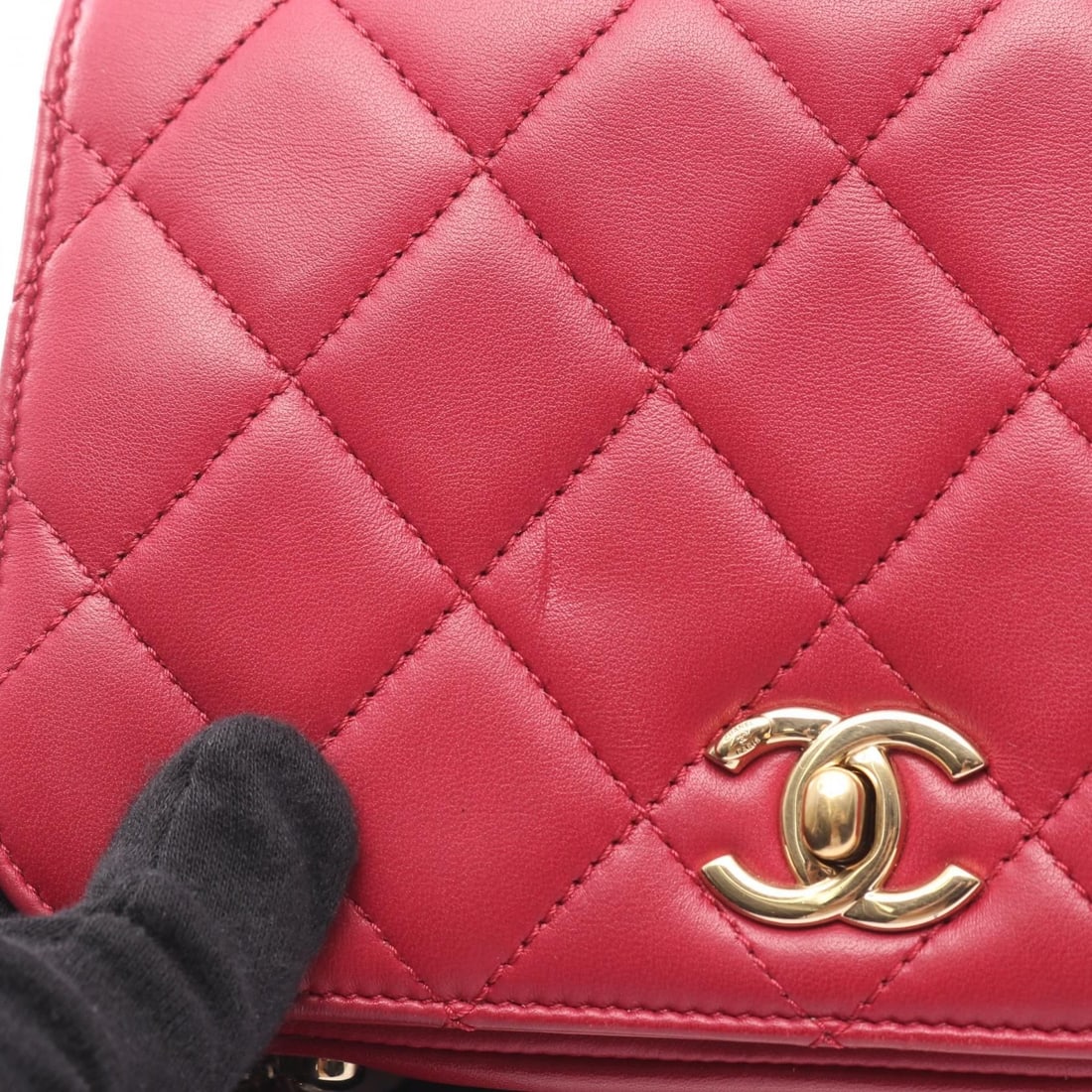 Chanel Red Handbag - 5