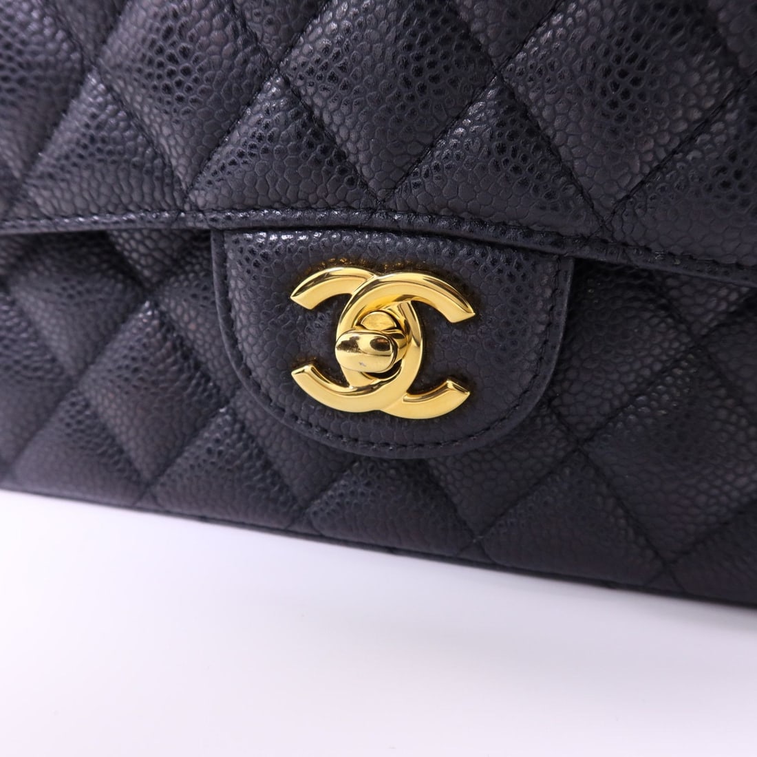 Chanel Black Classic Flap Medium Handbag - 13