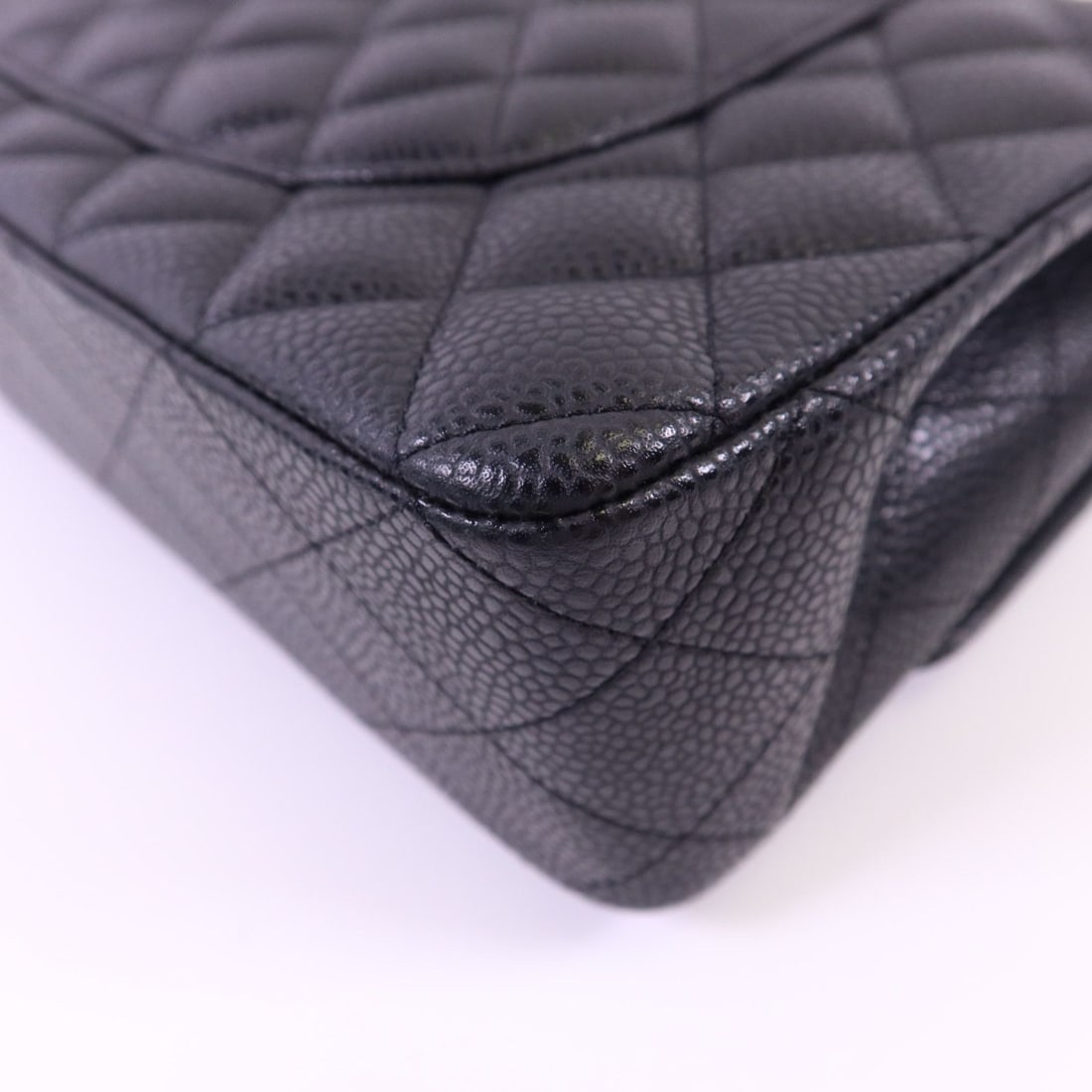 Chanel Black Classic Flap Medium Handbag - 16