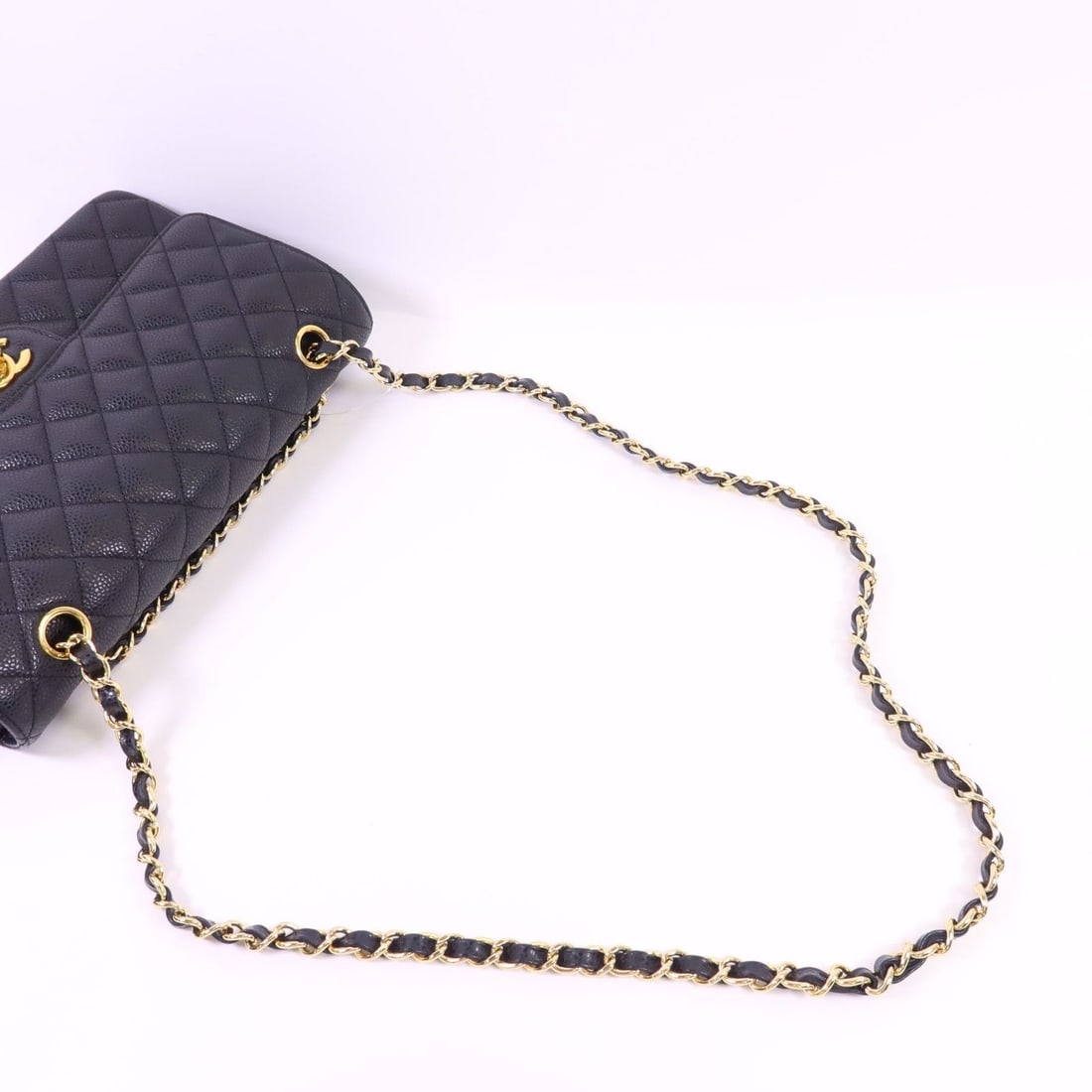 Chanel Black Classic Flap Medium Handbag - 5