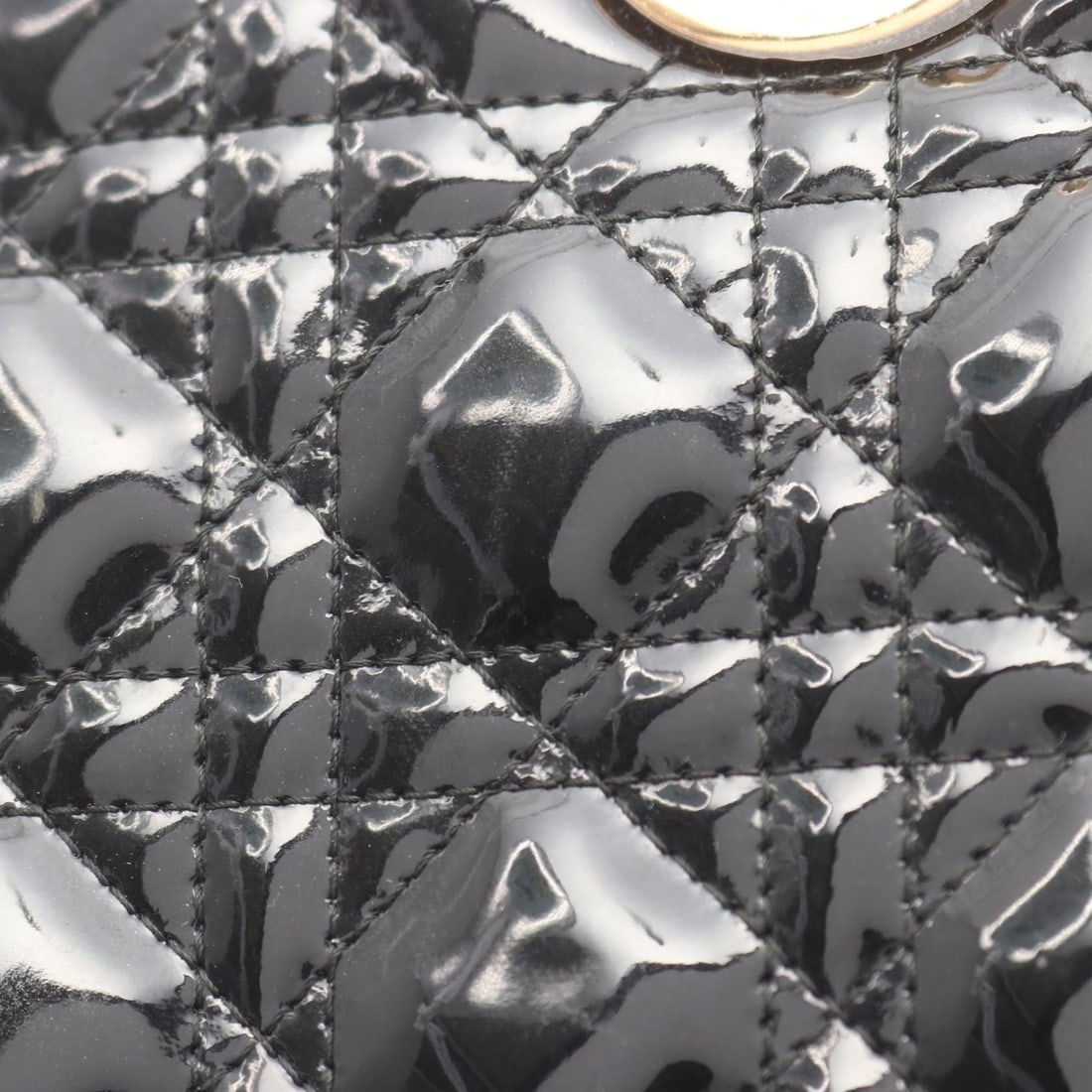 Dior Black Cannage Handbag - 4