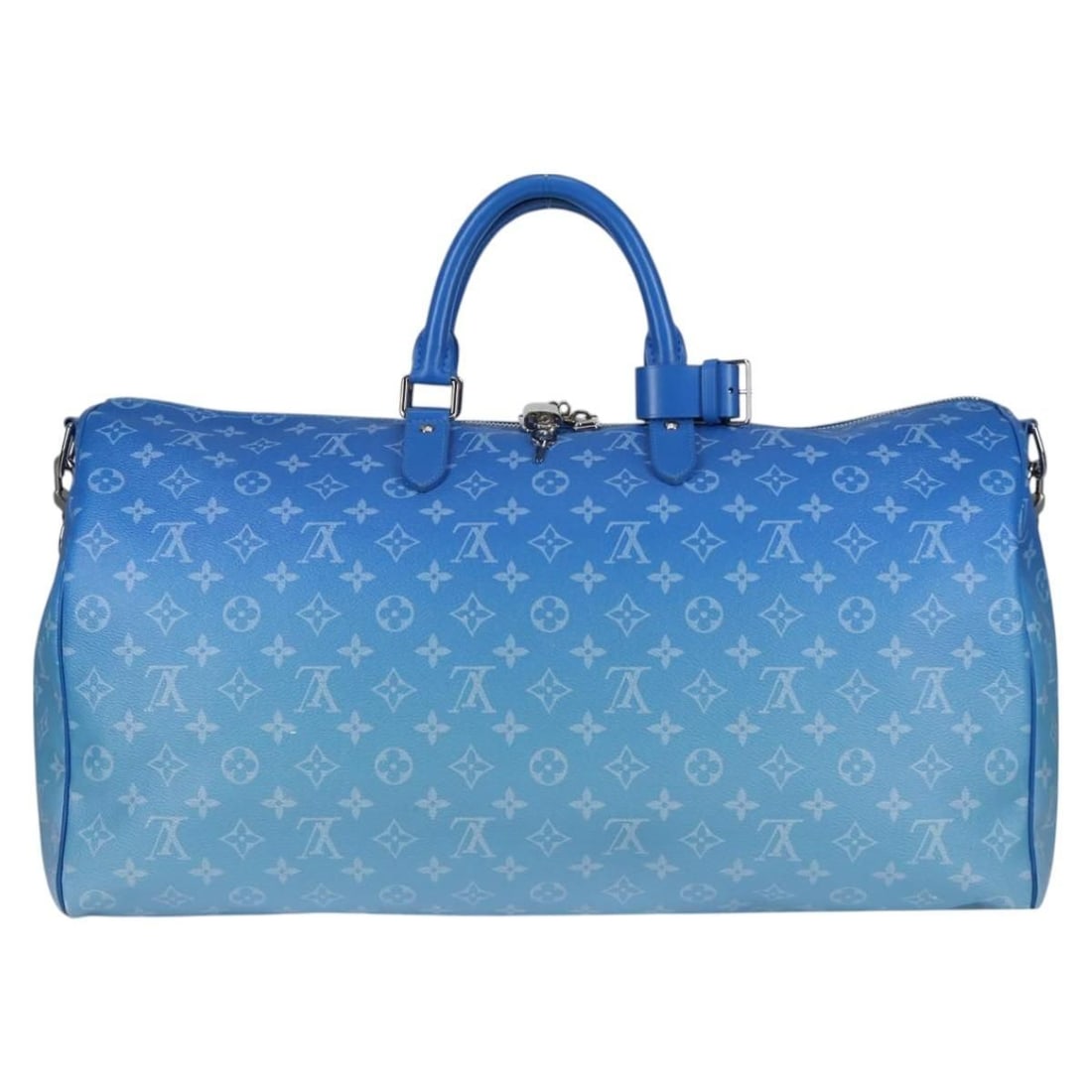 Louis Vuitton Handbag: BRAND : LOUIS VUITTONColor : Blue / WhiteMaterial : Monogram CanvasSize(cm) : W50cm x H25cm x D22cm(Approx) / Shoulder 102 - 120cm(Approx)Size(inch) : W19.7 x H9.8 x D8.7inch(Approx) / Shoulder 40.2