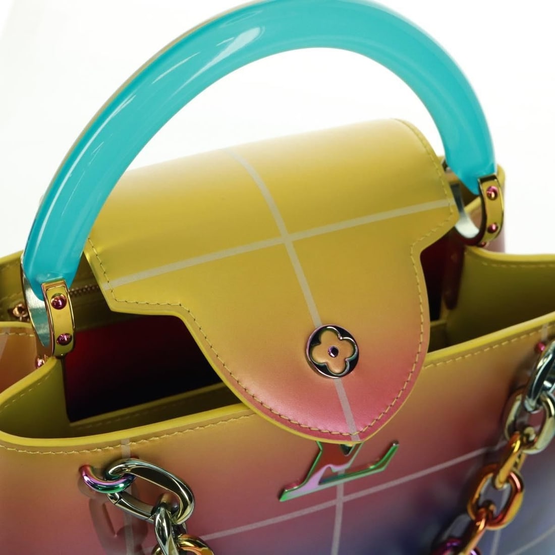 Louis Vuitton Multicolor Leather Handbag - 17