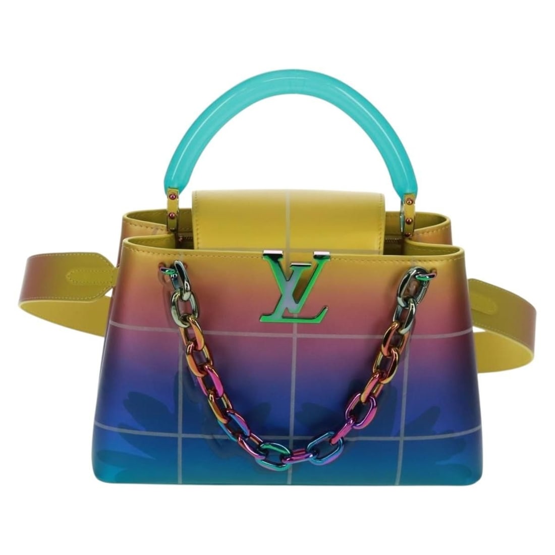 Louis Vuitton Multicolor Leather Handbag: BRAND : LOUIS VUITTONColor : MulticolorMaterial : Leather Size(cm) : W31cm x H20cm x D9cm(Approx) / Shoulder Drop 42cm(Approx) / Handle Drop 12cm(Approx)Size(inch) : W12.2 x H7.9 x D3.5inch(Approx)