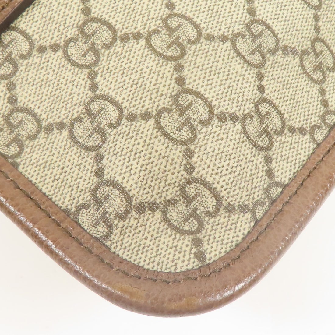 Gucci Brown Canvas Handbag - 12