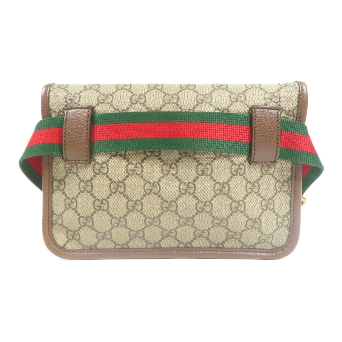 Gucci Brown Canvas Handbag - 3