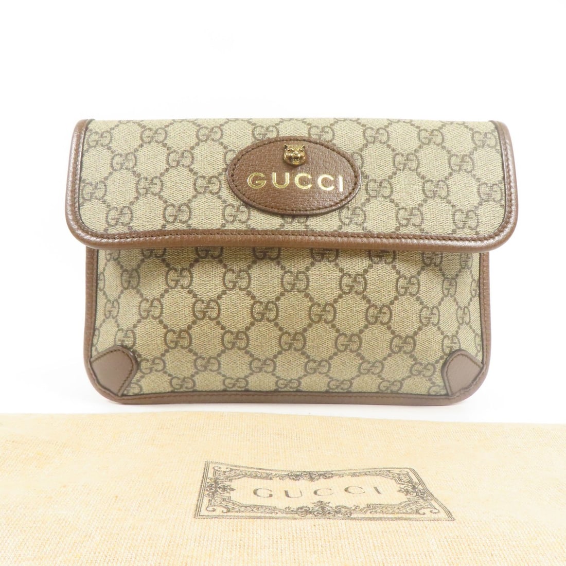 Gucci Brown Canvas Handbag - 9
