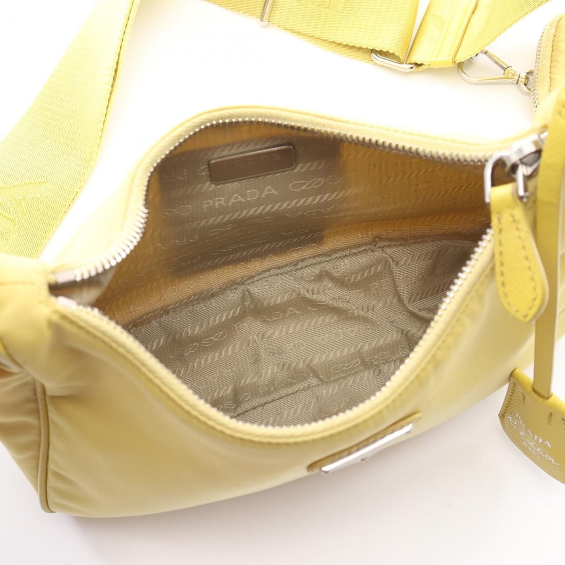 Prada Yellow Re-Edition 2005 Handbag - 5