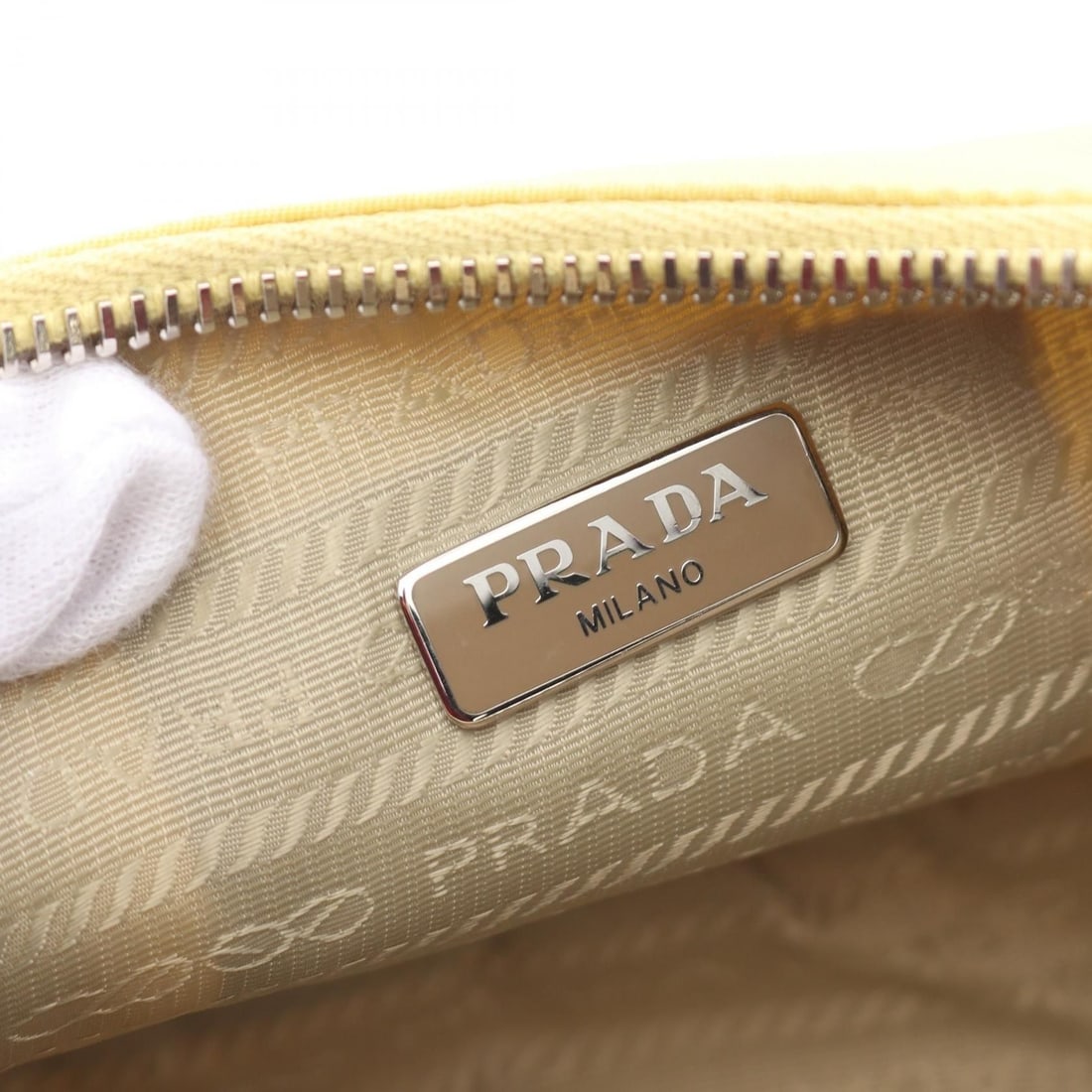 Prada Yellow Re-Edition 2005 Handbag - 6