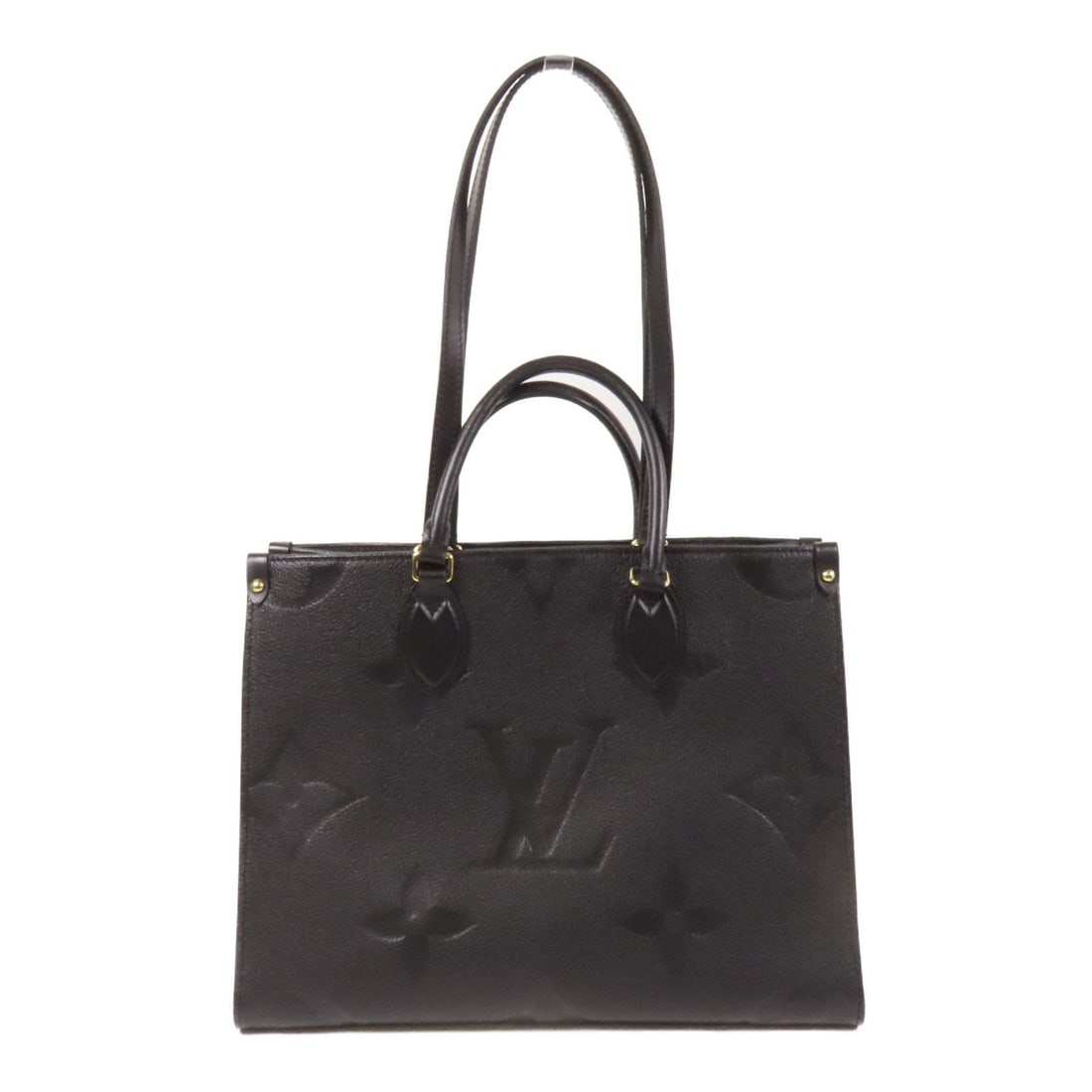 Louis Vuitton OnTheGo MM, Empreinte Giant: Item Name: LOUIS VUITTON Monogram Empreinte On The Go MM Hand-Handed Bag for Shoulders and Backs Black BBrand: LOUIS VUITTONModel No.: M45595Size: x W:34cmH:26cm x D:14cm(W:13.4 inch x H:10.2 inch x D