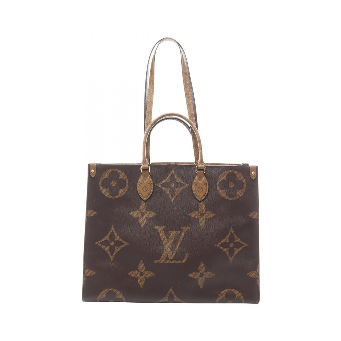 Louis Vuitton OnTheGo NM GM, Monogram Giant: Item Name: LOUIS VUITTON On the Go GM Monogram Giant Reverse Beige Brown Beige Tote Bag M44576Brand: LOUIS VUITTONModel No.: M44576Size: x W:41cmH:32cm x D:17cm(W:16.1 inch x H:12.6 inch x D:6.7 inch