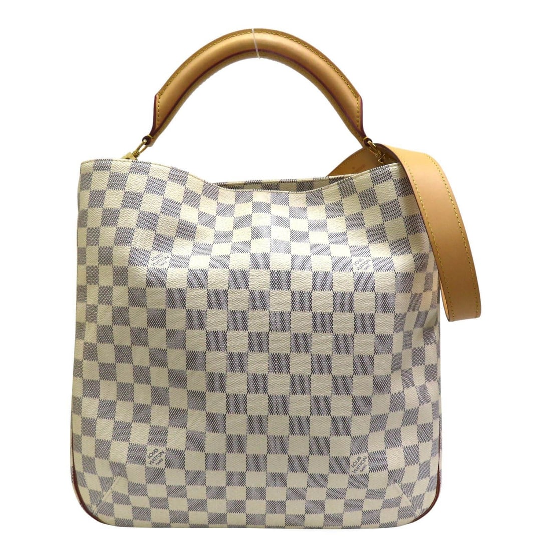Louis Vuitton Soffi Shoulder Handbag Damier Azur (1 of 20)