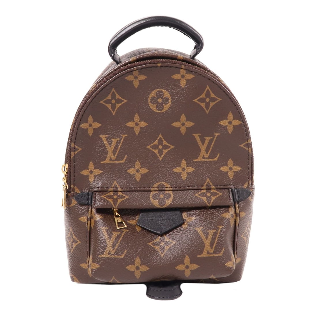 Louis Vuitton Palm Springs NM Mini, Monogram: Item Name: LOUIS VUITTON Monogram Palm Springs Mini Gold Bag Brown Rucksack Backpack M44873Brand: LOUIS VUITTONModel No.: M44873Size: x W:15cmH:22cm x D:9cm(W:5.9 inch x H:8.7 inch x D:3.5 inch )Handl