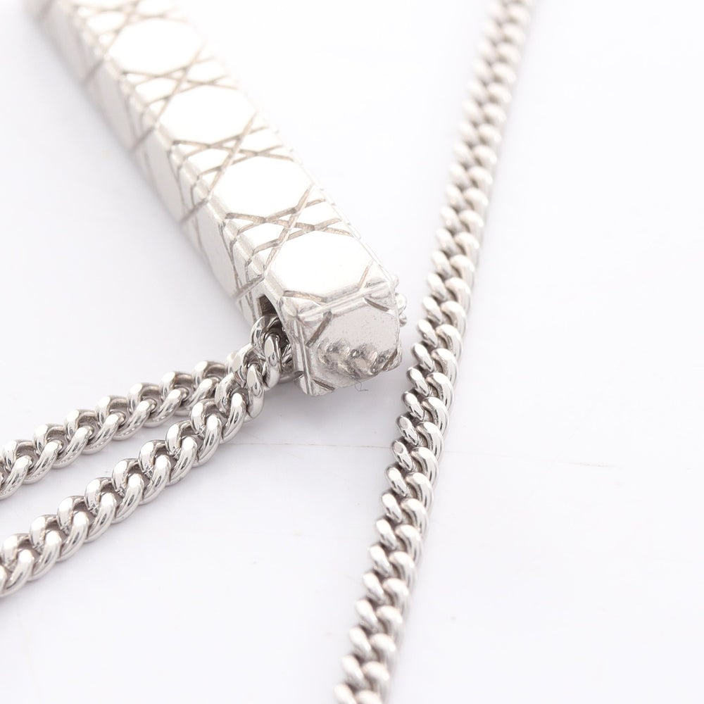 Dior Canage Silver Necklace - 7