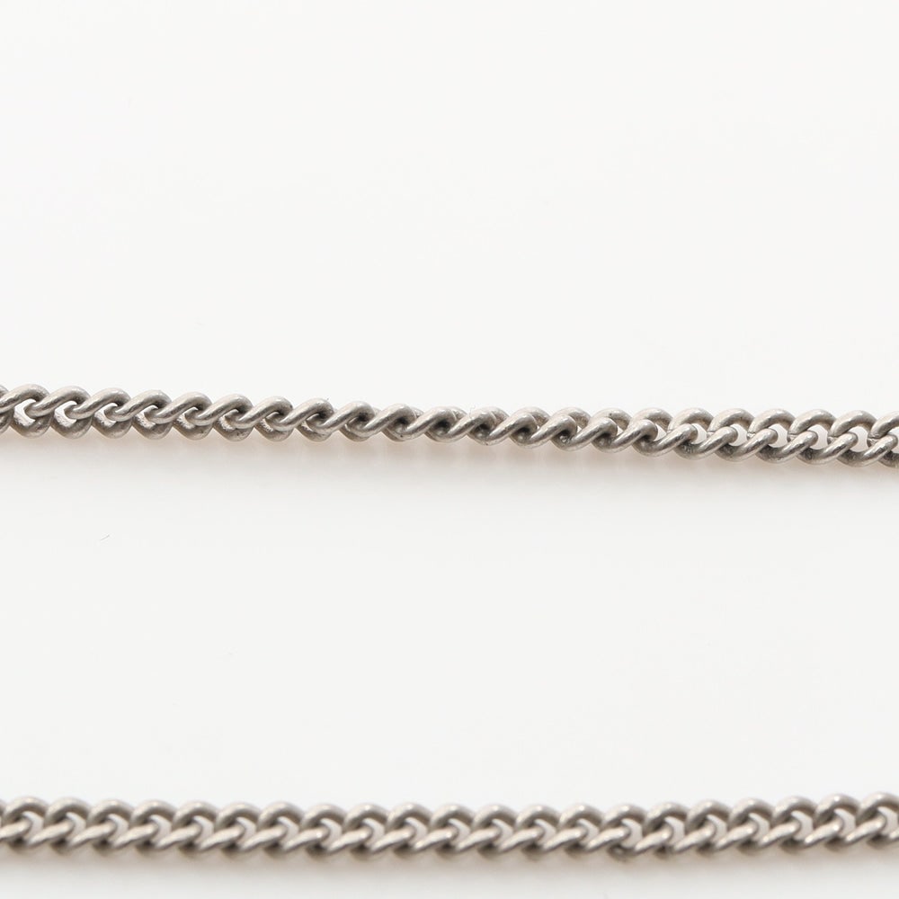 Chanel Coco Mark Silver Necklace - 7