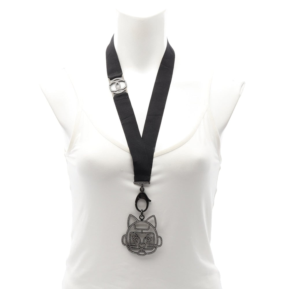 Chanel Cat Robot Necklace - 4