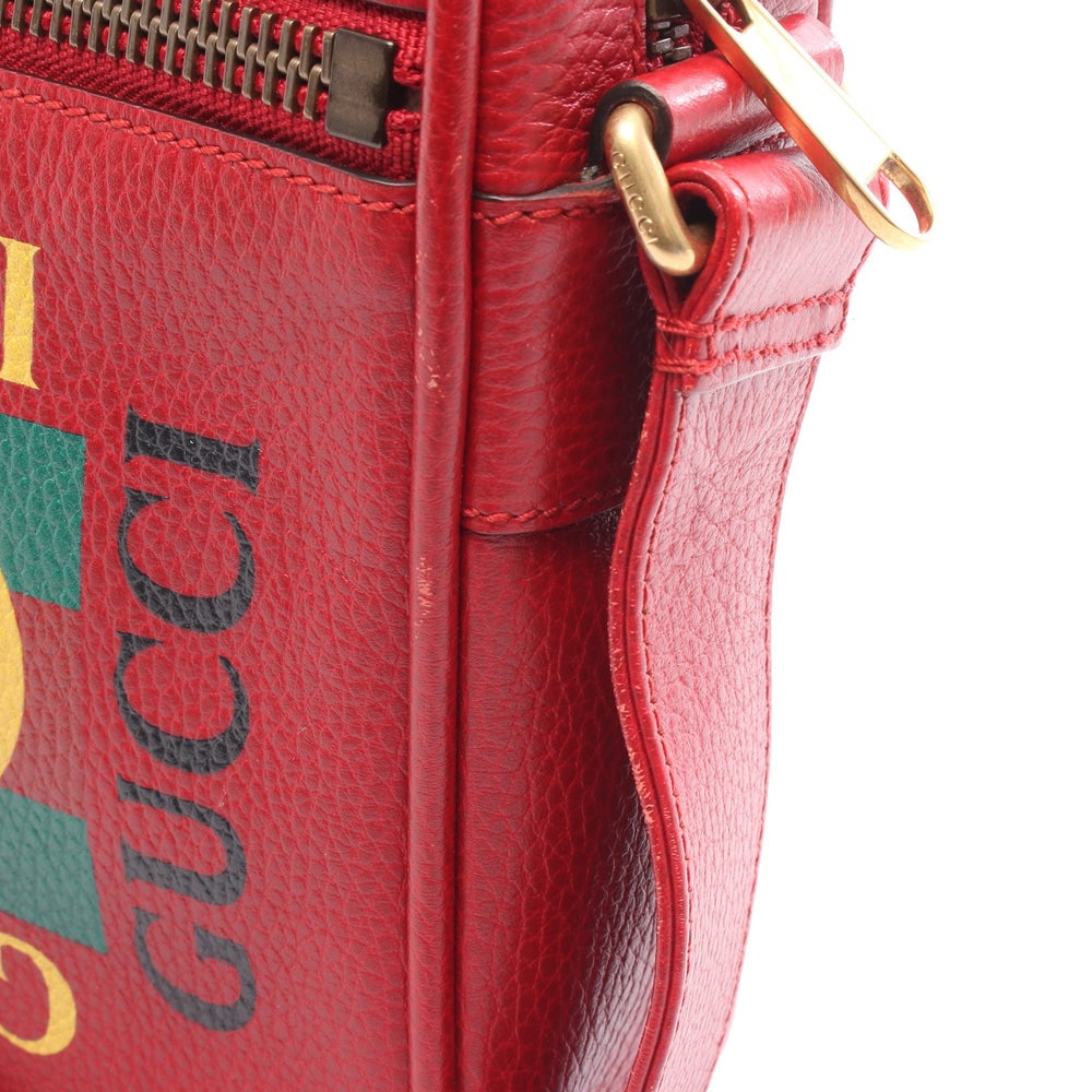 Gucci Print Shoulder Bag - 6