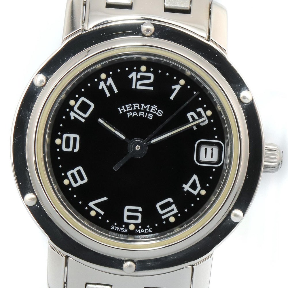 Hermes Clipper Watch Black - 3