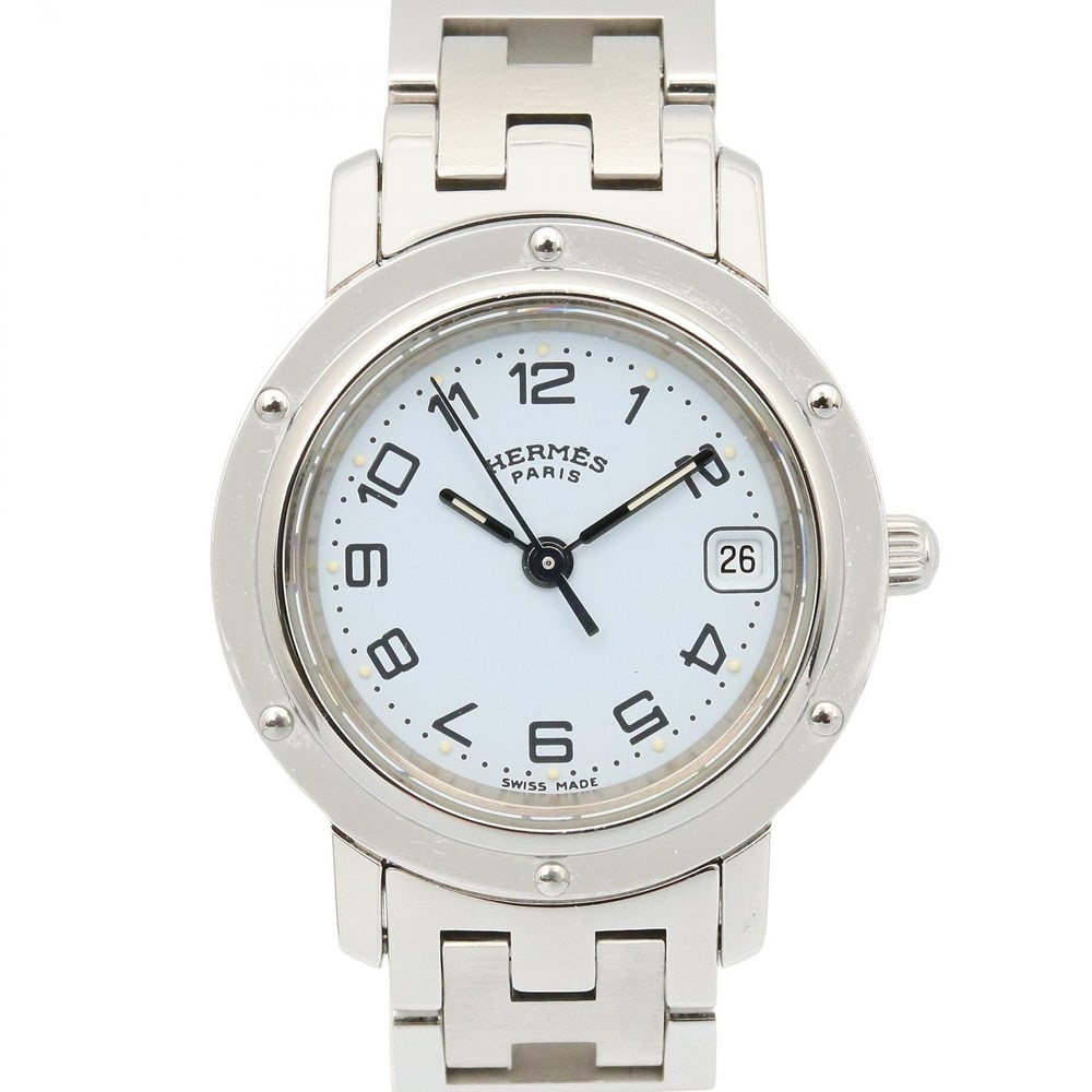 Hermes Clipper Watch White (1 of 14)