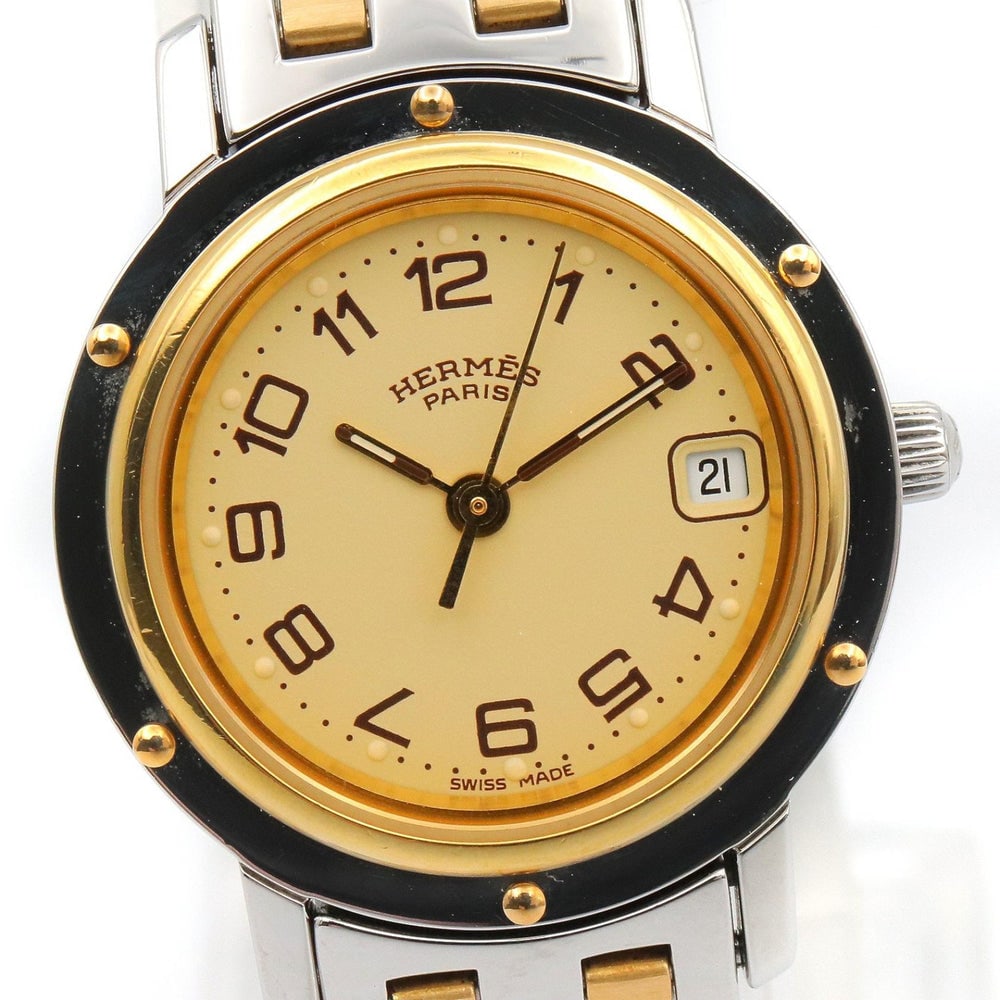 Hermes Clipper Watch Ivory - 3