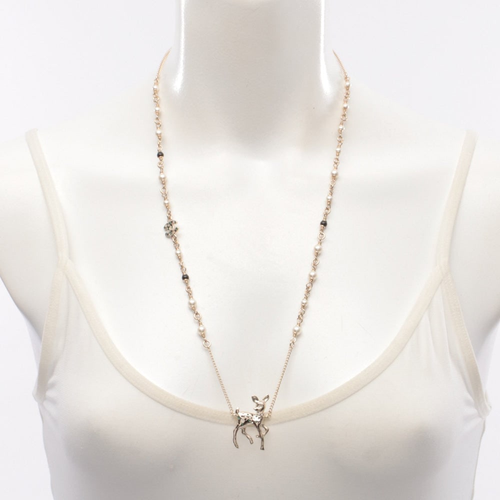 Chanel Deer Coco Necklace - 5