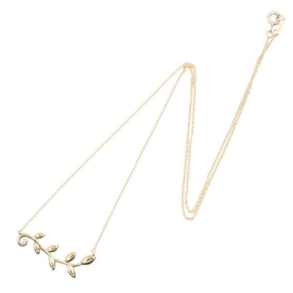 Tiffany Olive Leaf Necklace - 2