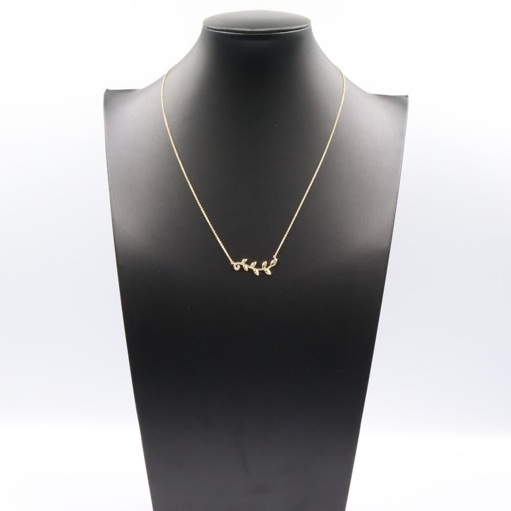 Tiffany Olive Leaf Necklace - 5