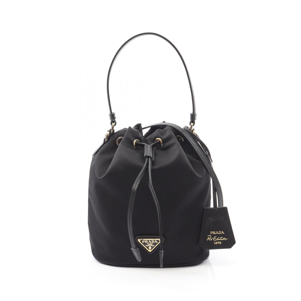 Prada Re-Edition 1978 Bag: Prada Re-Edition 1978 handbag in black nylon and Saffiano leather.