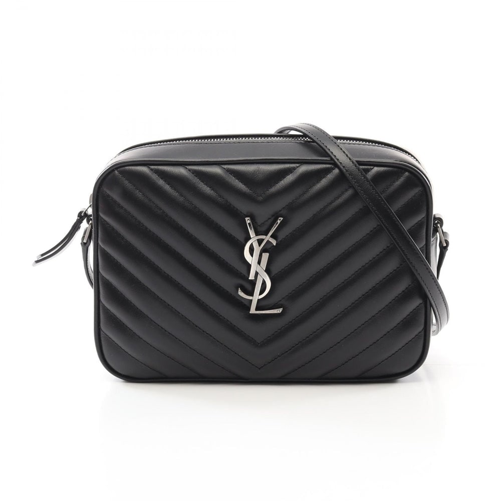 LOU Roux Monogram Camera bag Shoulder bag Leather Black: LOU Roux Monogram Camera bag Shoulder bag Leather Black