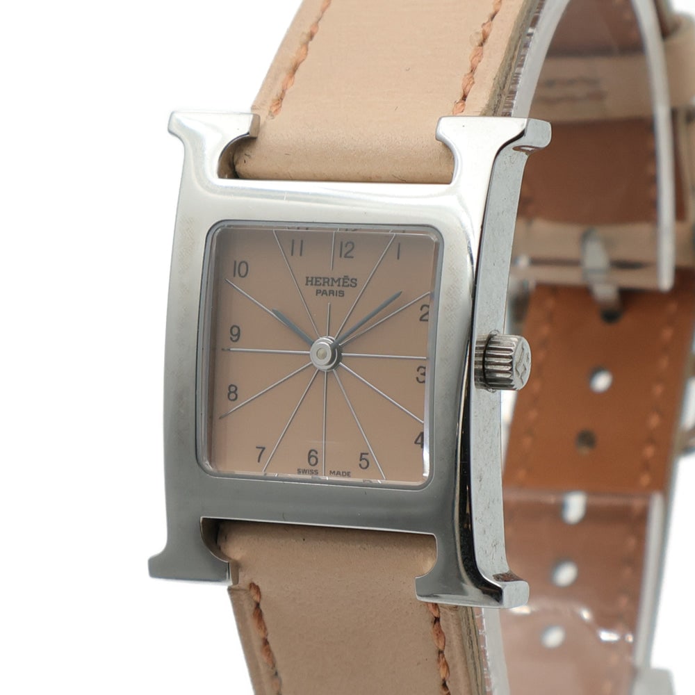 Hermes H Watch Beige - 3