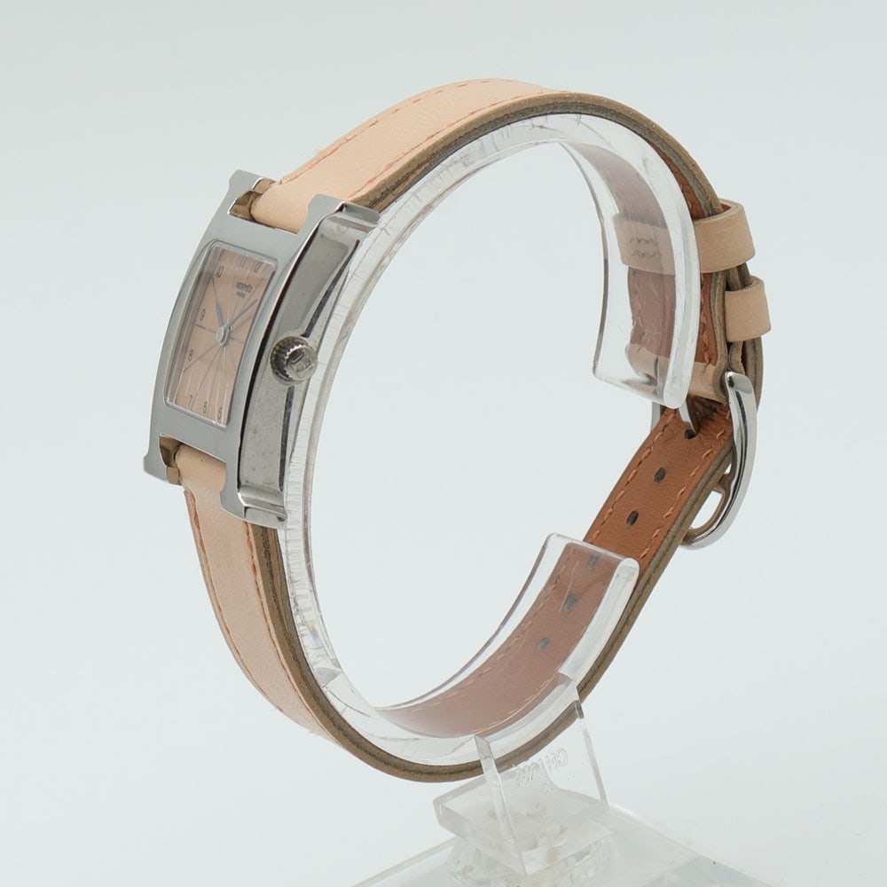 Hermes H Watch Beige - 4