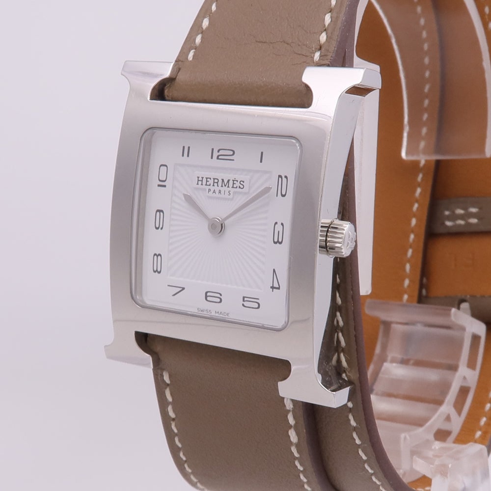 Hermes H Watch White - 3