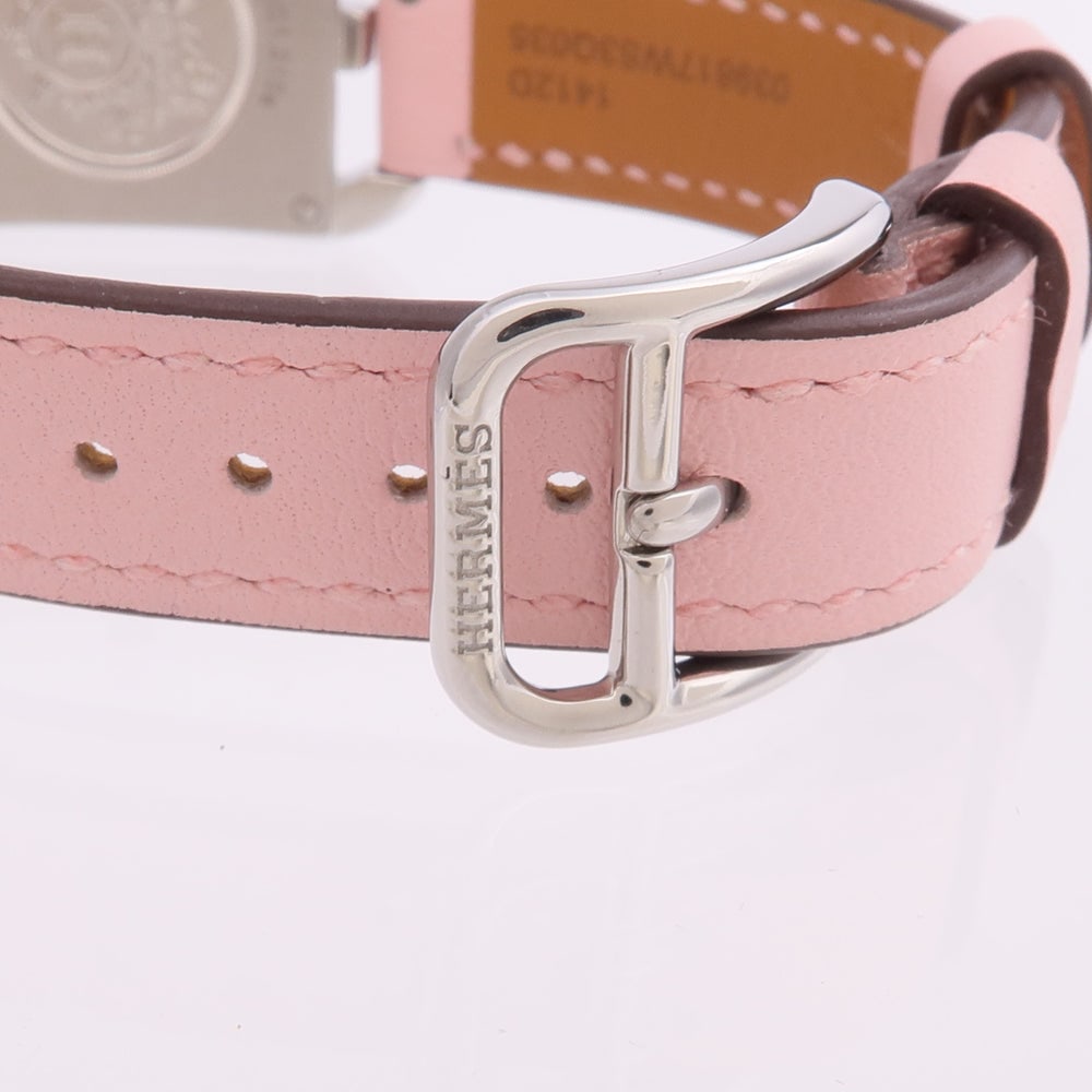 HERMES Cape Cod CC1.210a Quartz Watch Stainless Steel Leather Silver - 6