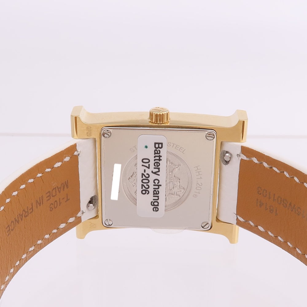 Hermes H Watch White - 6