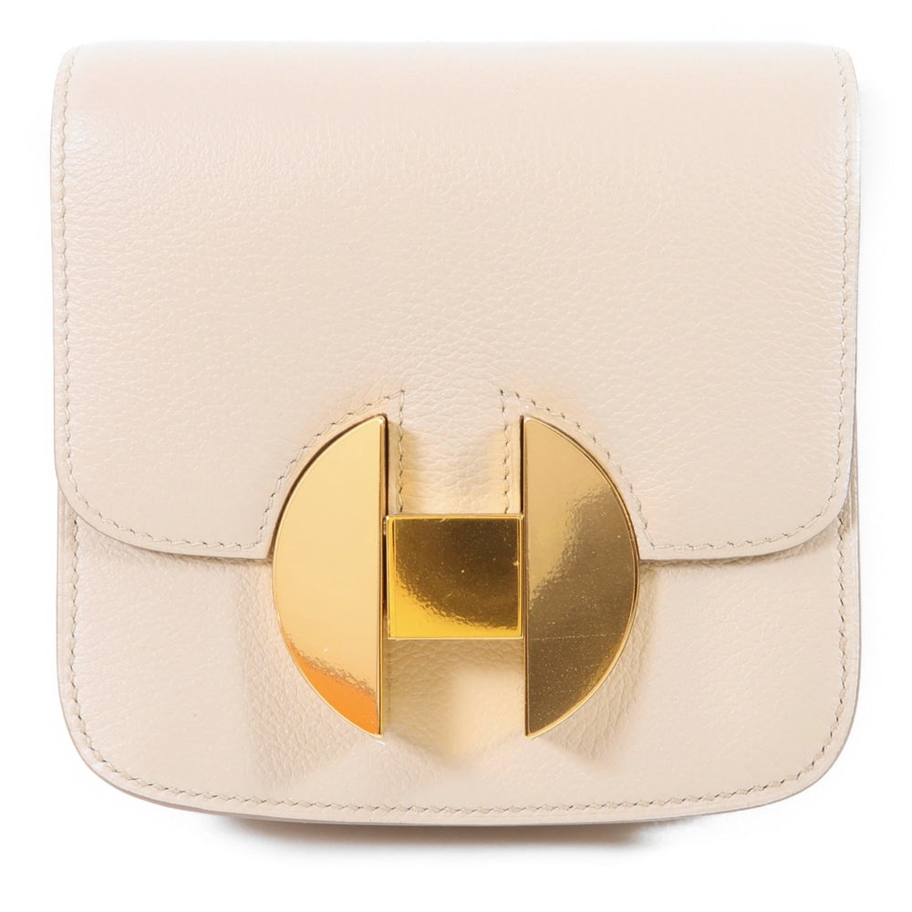 Hermes 2002 Slim Clutch: Hermes 2002 Slim clutch bag in Beton Evercolor leather.