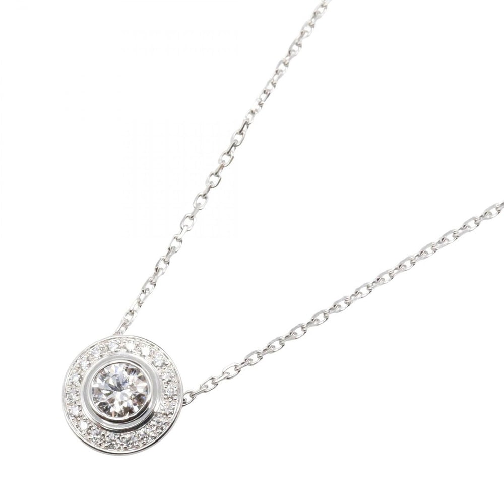 Damour Necklace Pave diamond Necklace K18WG Diamond White gold Clear (1 of 5)