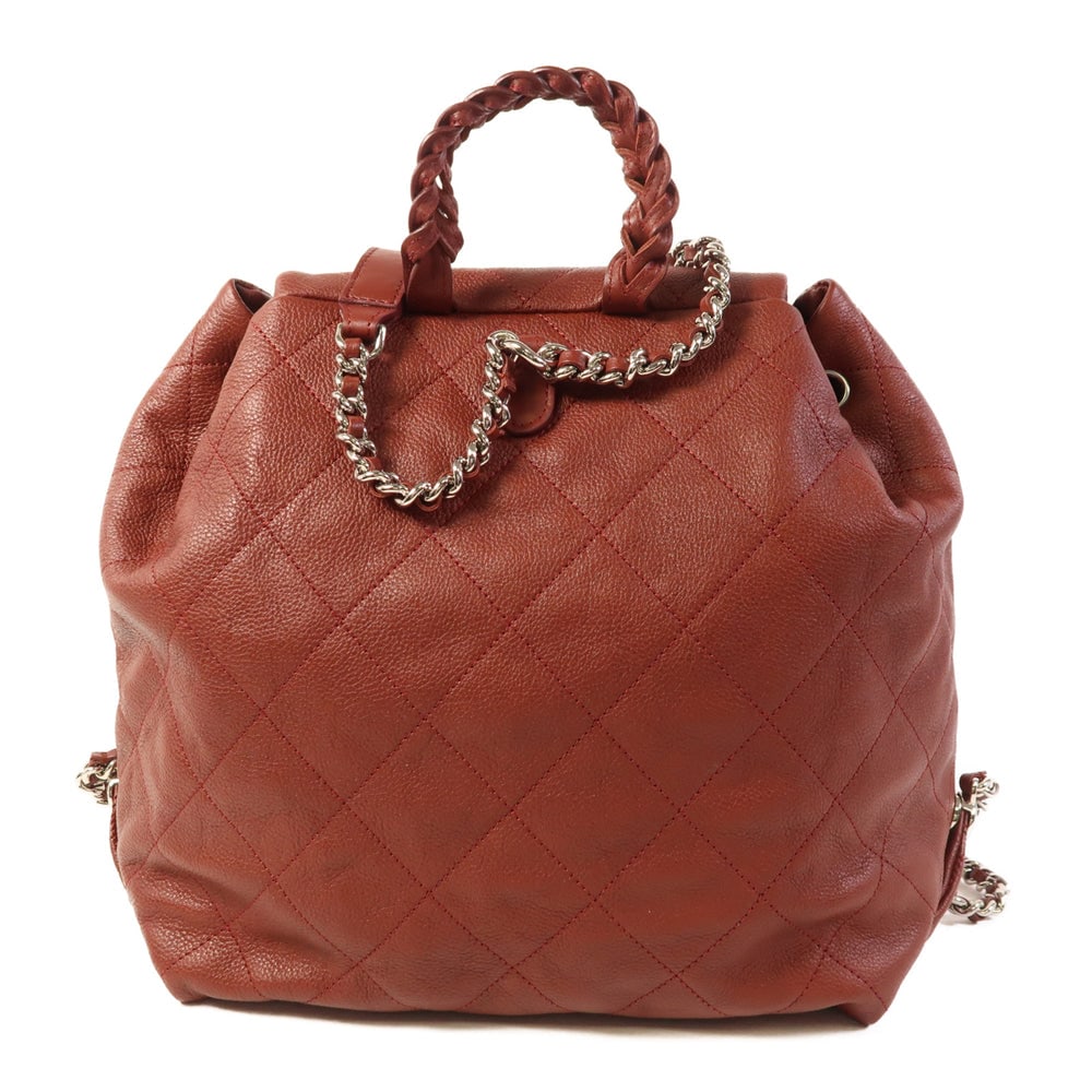 Chanel Red Backpack - 2