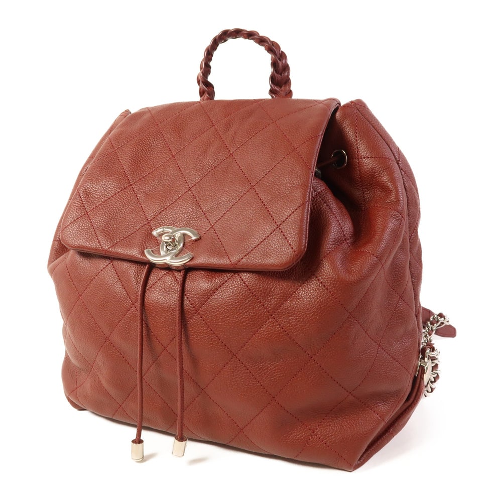 Chanel Red Backpack - 3