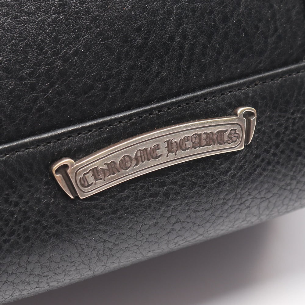 Handbag Leather Black - 4