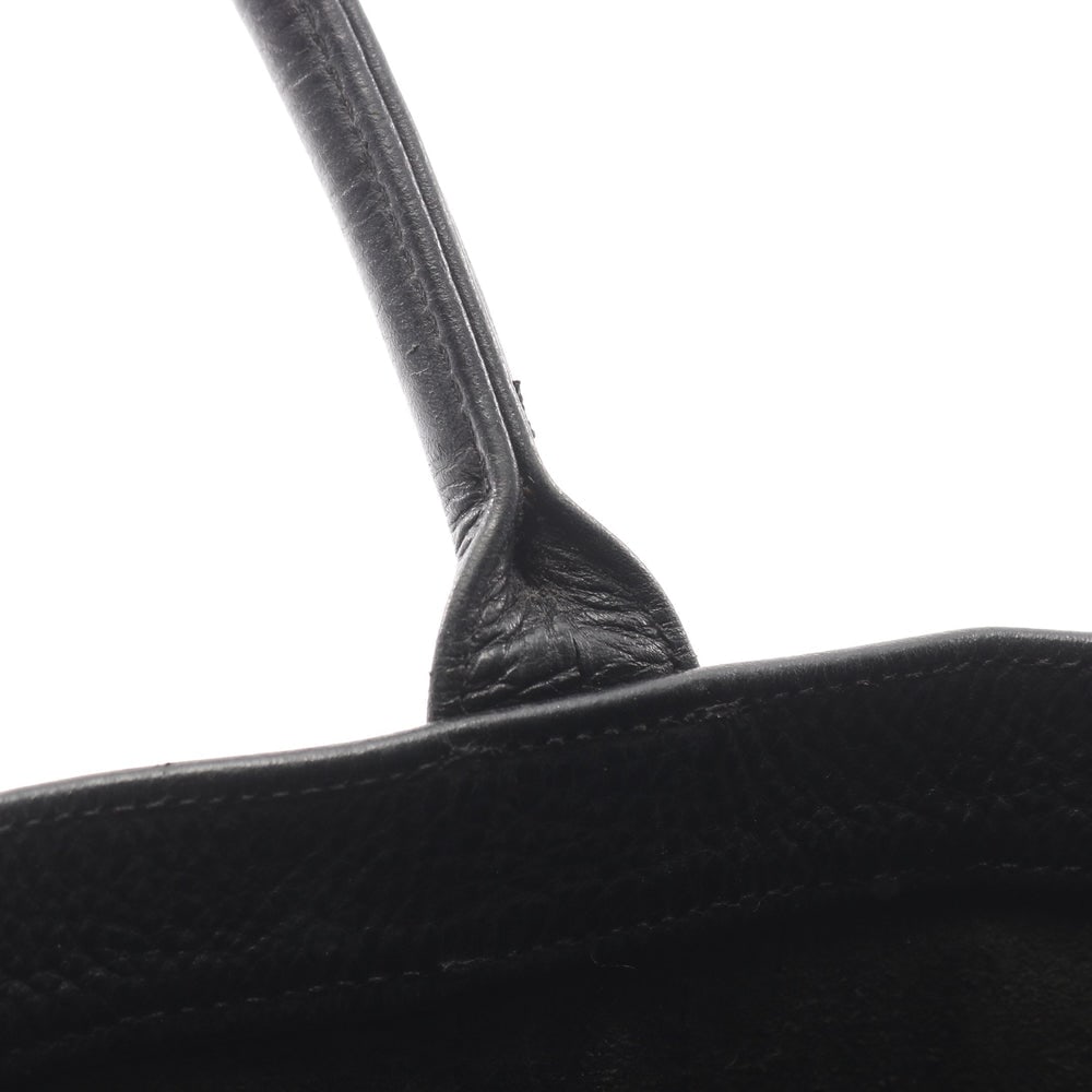 Handbag Leather Black - 7