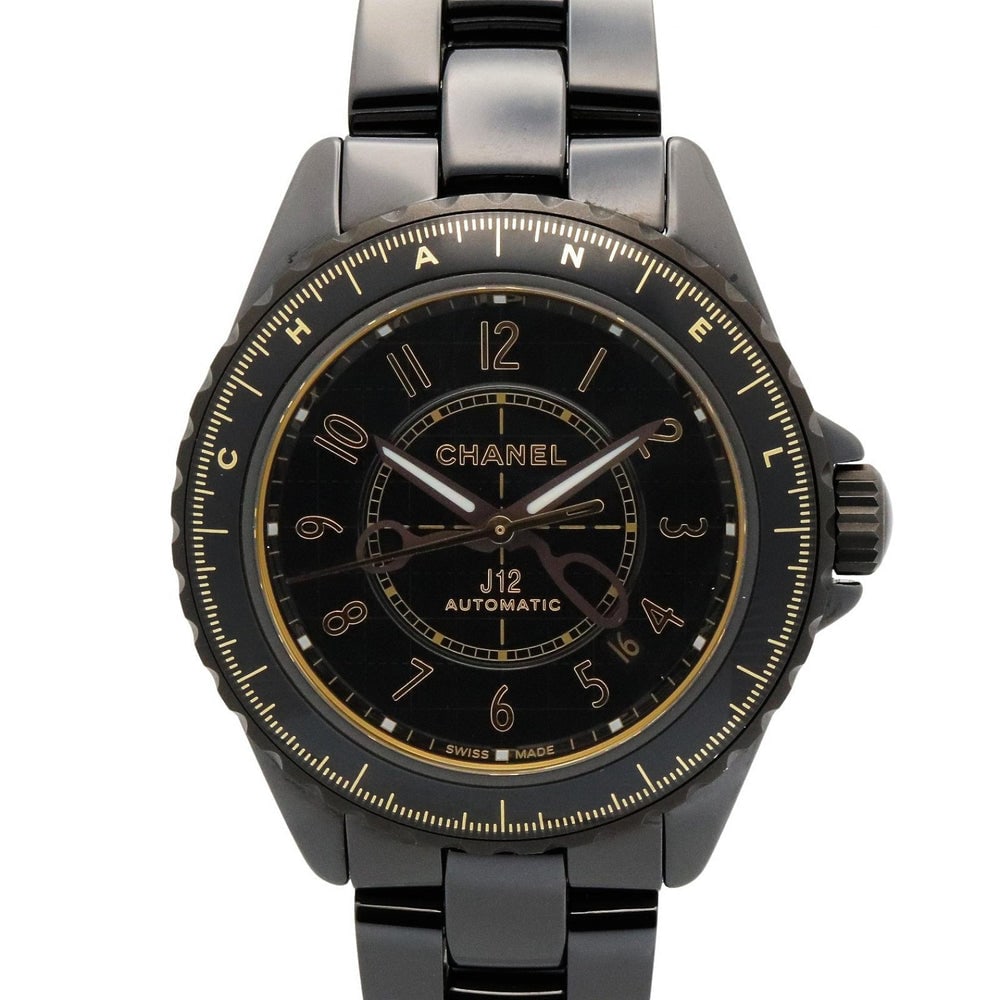 J12 Couture Mens Watch Automatic winding Ceramic Black (1 of 12)