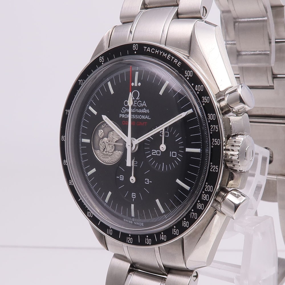 OMEGA Speedmaster Professional Apollo 11 311.30.42.30.01.002 Automatic Watch SS - 3
