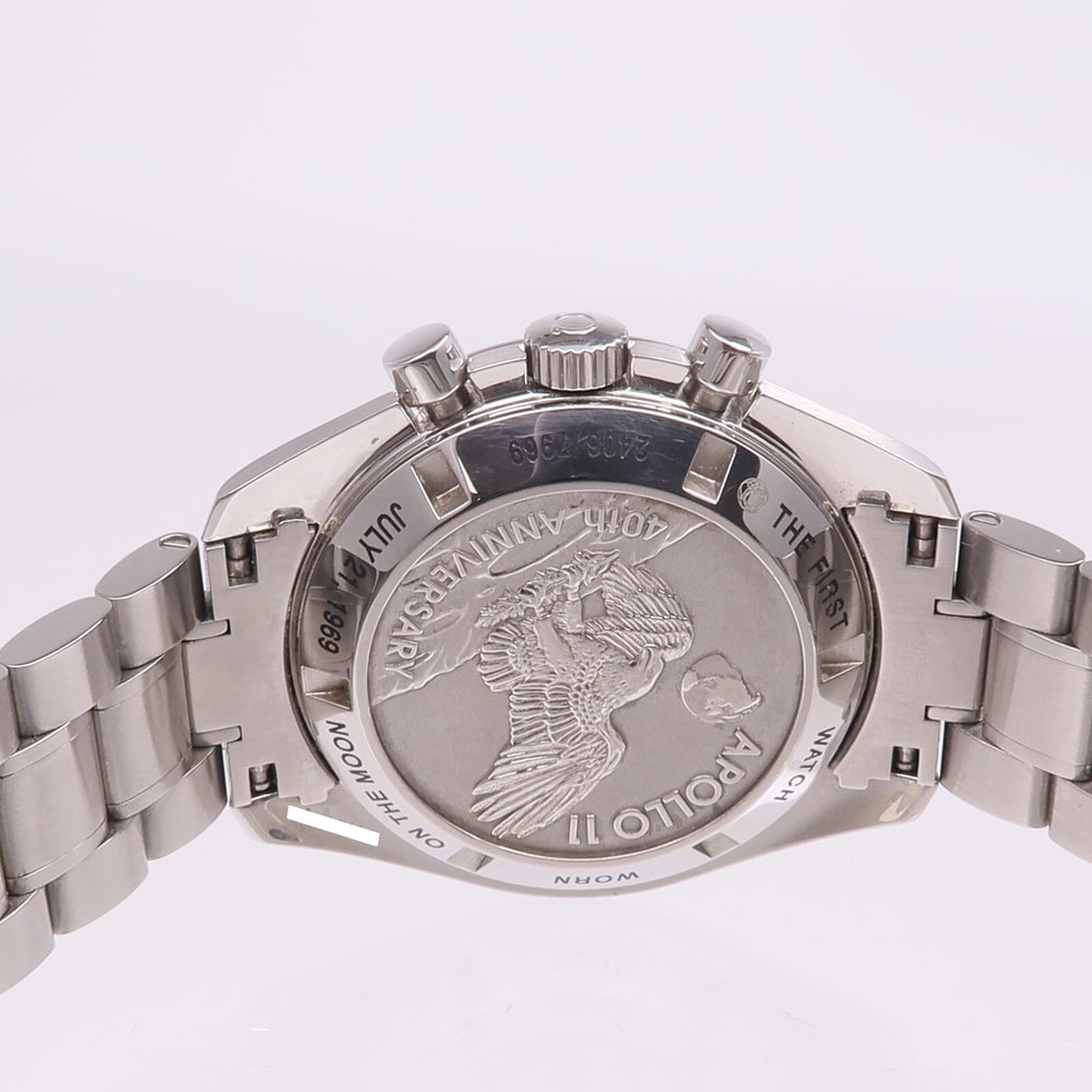 OMEGA Speedmaster Professional Apollo 11 311.30.42.30.01.002 Automatic Watch SS - 7
