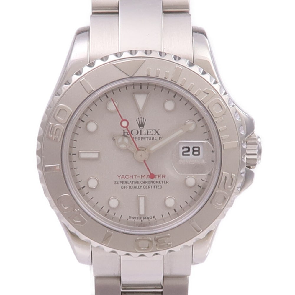 ROLEX Yacht Master Automatic Watch 169622 Stainless Steel/Platinum Silver: ROLEX Yacht Master Automatic Watch 169622 Stainless Steel/Platinum Silver