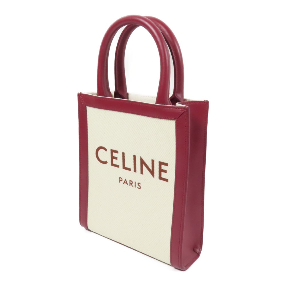 Celine Mini Vertical Cabas Beige - 3
