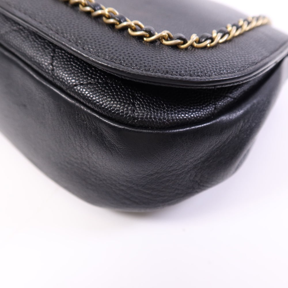 Chanel Chain Shoulder Bag Black - 10